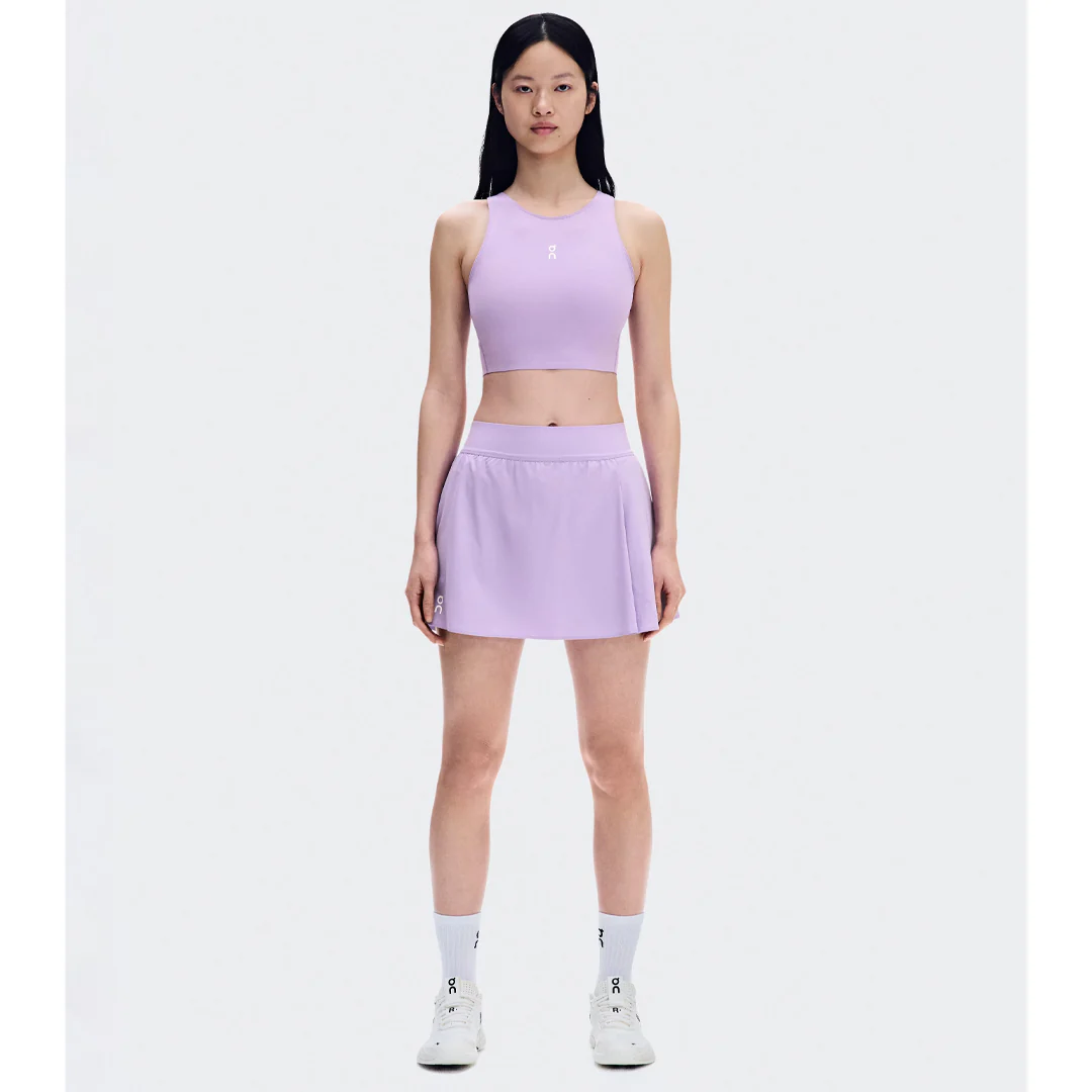 On Women's Court Pleated Skort - Bloom - Image 2