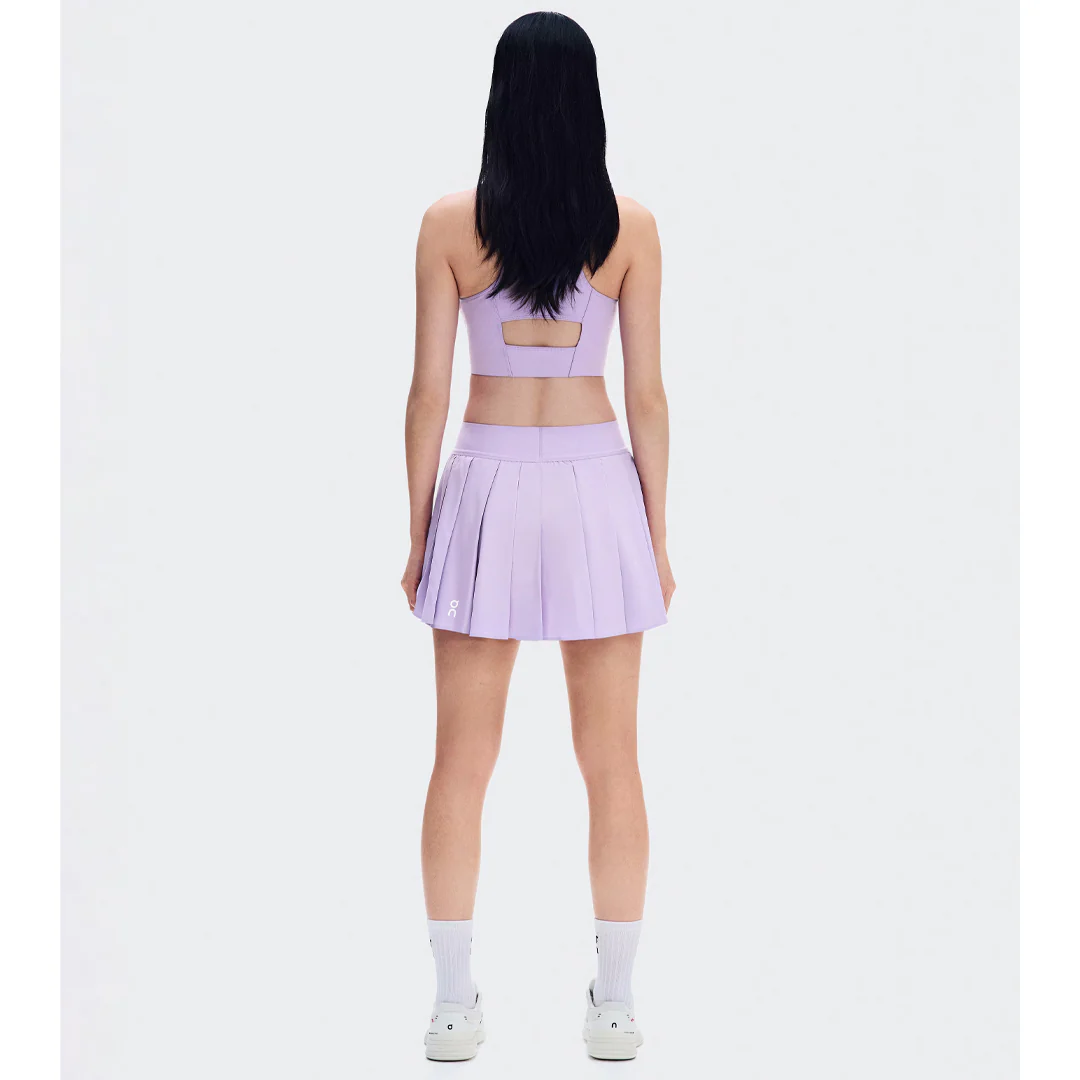 On Women's Court Pleated Skort - Bloom - Image 3