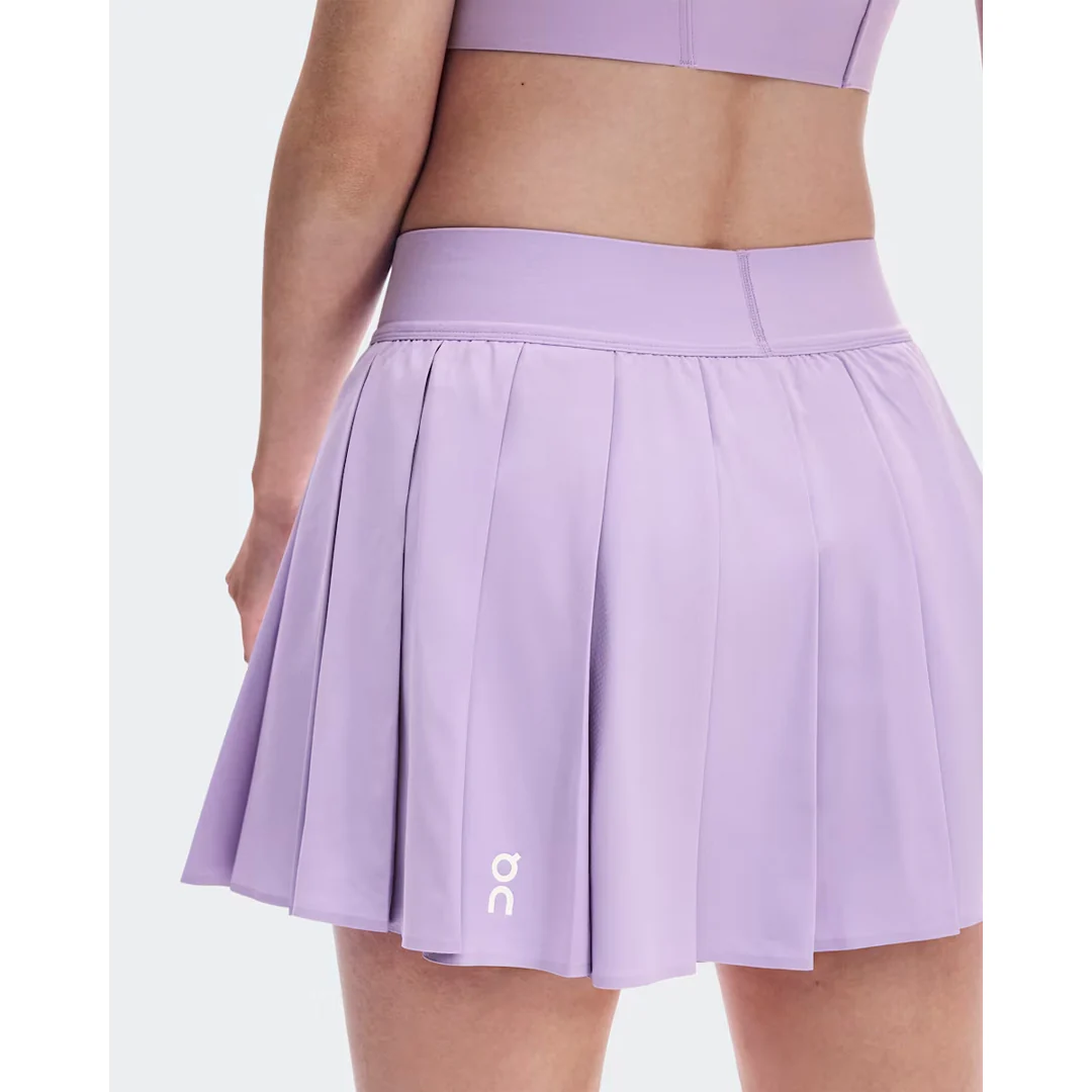 On Women's Court Pleated Skort - Bloom - Image 5