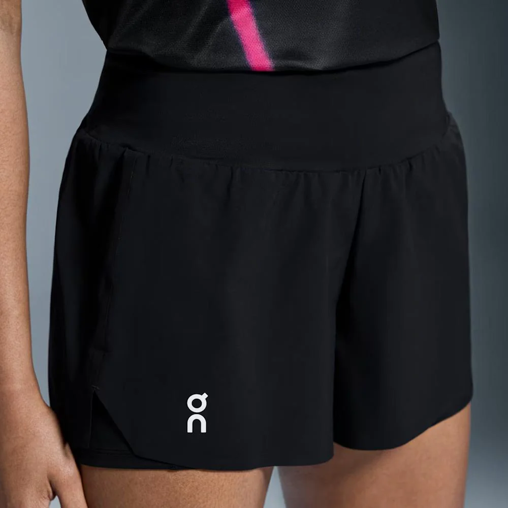 On Women's Court Short - Black - Image 2