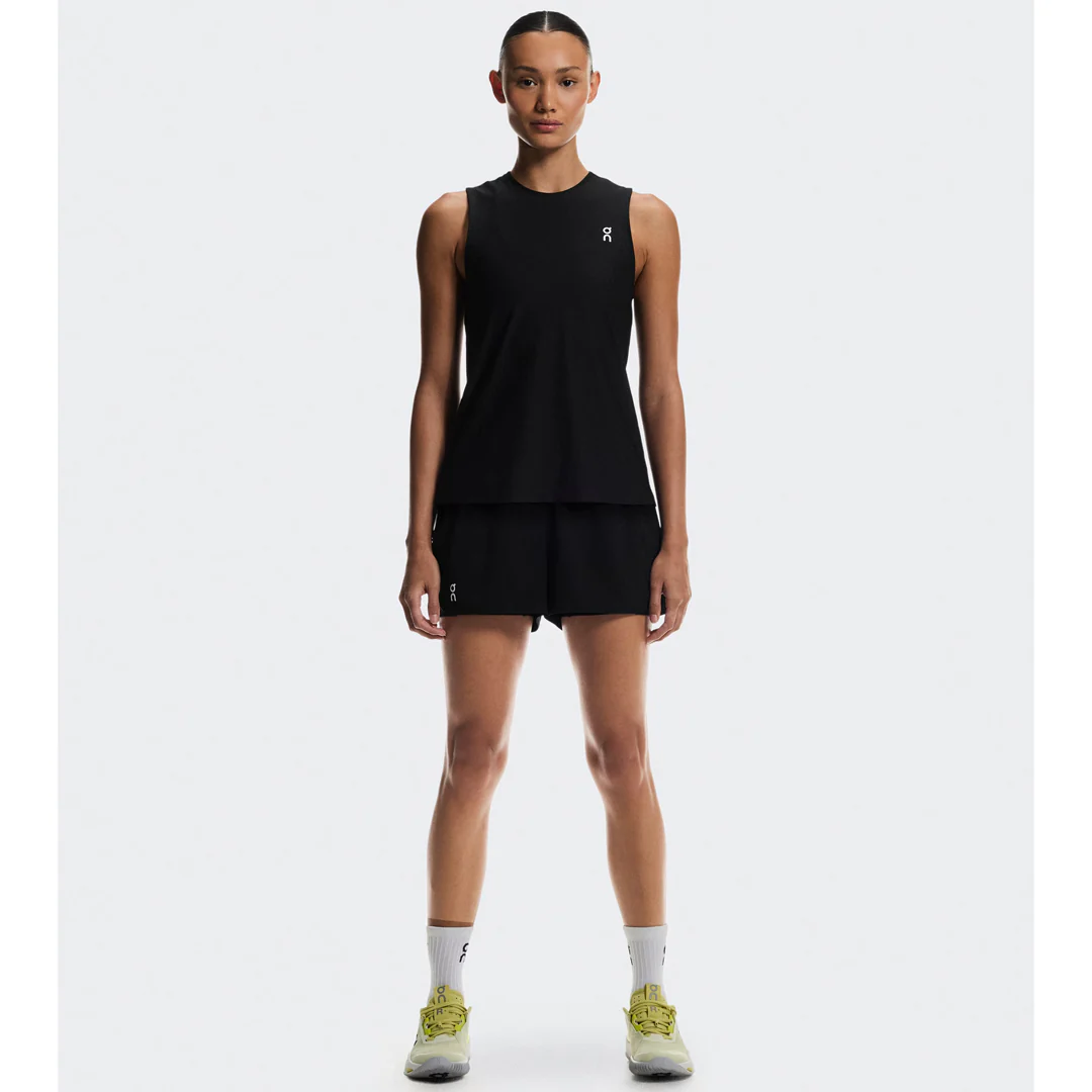 On Women's Court Tank - Black - Image 2