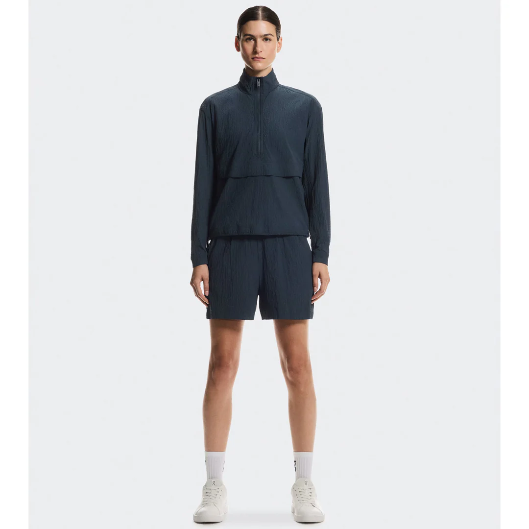 On Women's Courtside Eaze 1/2 Zip Jacket - Midnight - Image 2