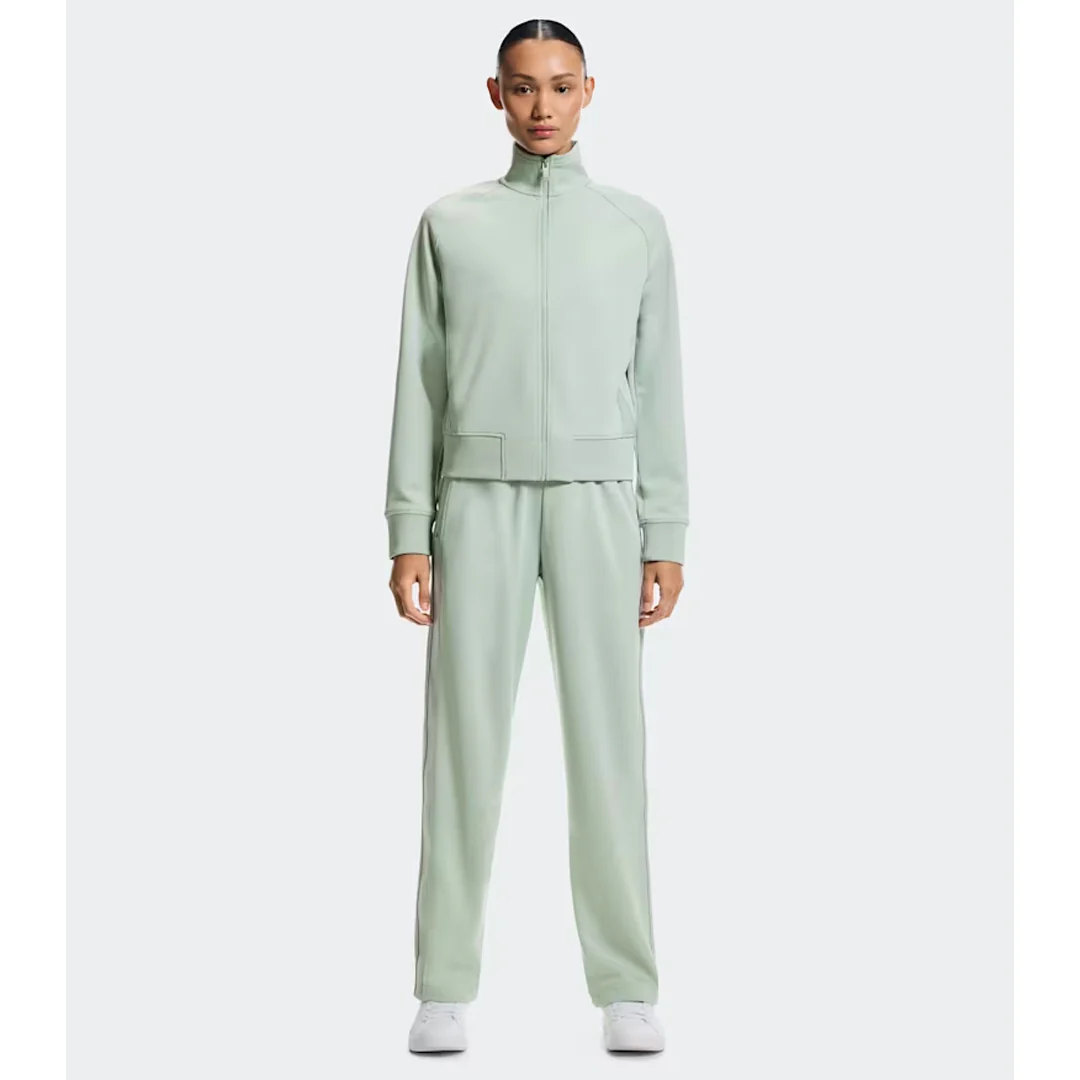On Women's Courtside Full Zip - Mineral - Image 2