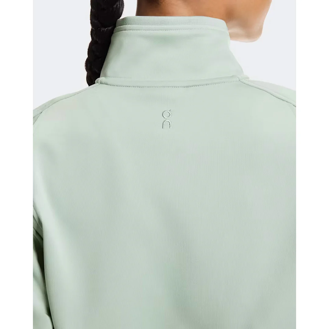 On Women's Courtside Full Zip - Mineral - Image 5