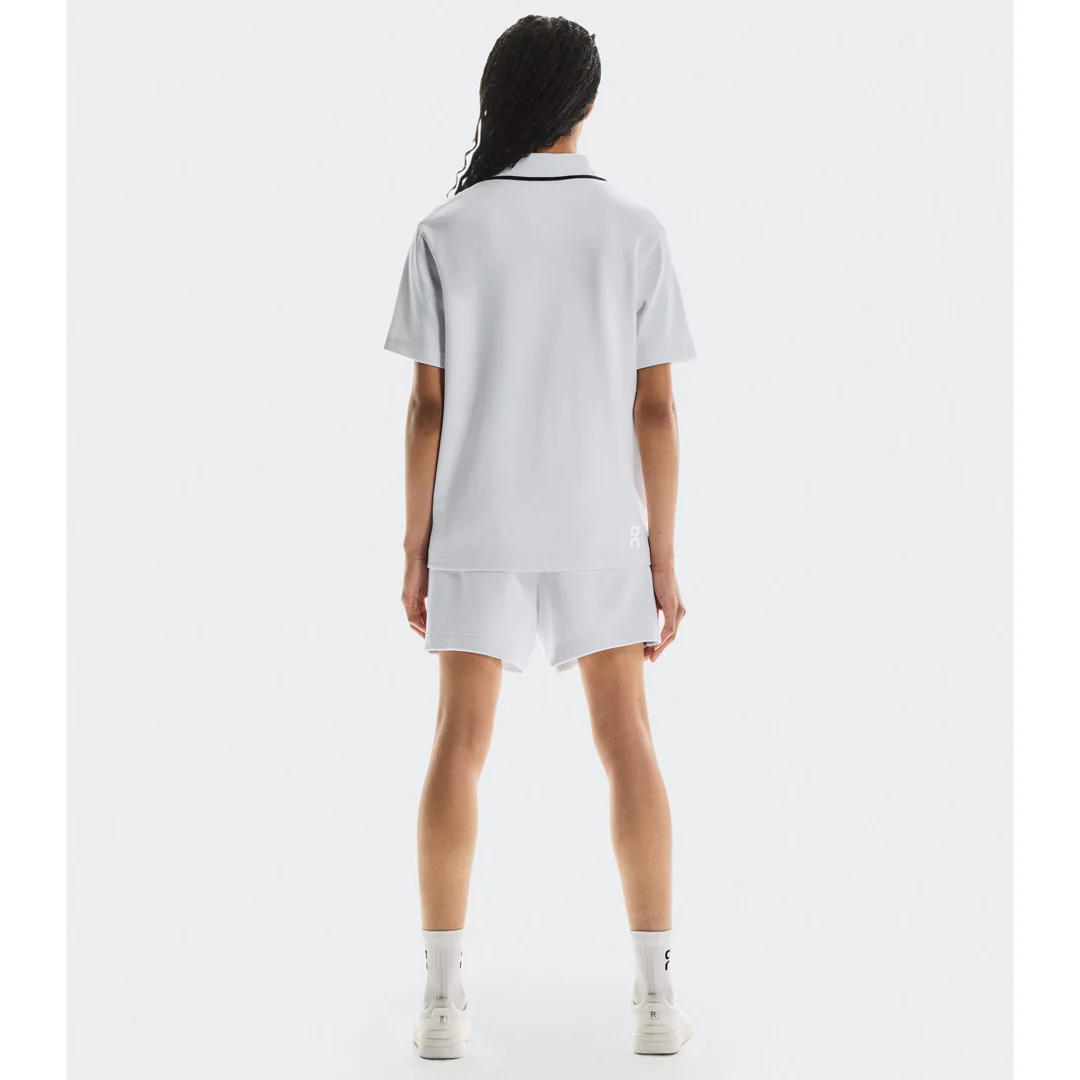 On Women's Courtside Polo - White - Image 3
