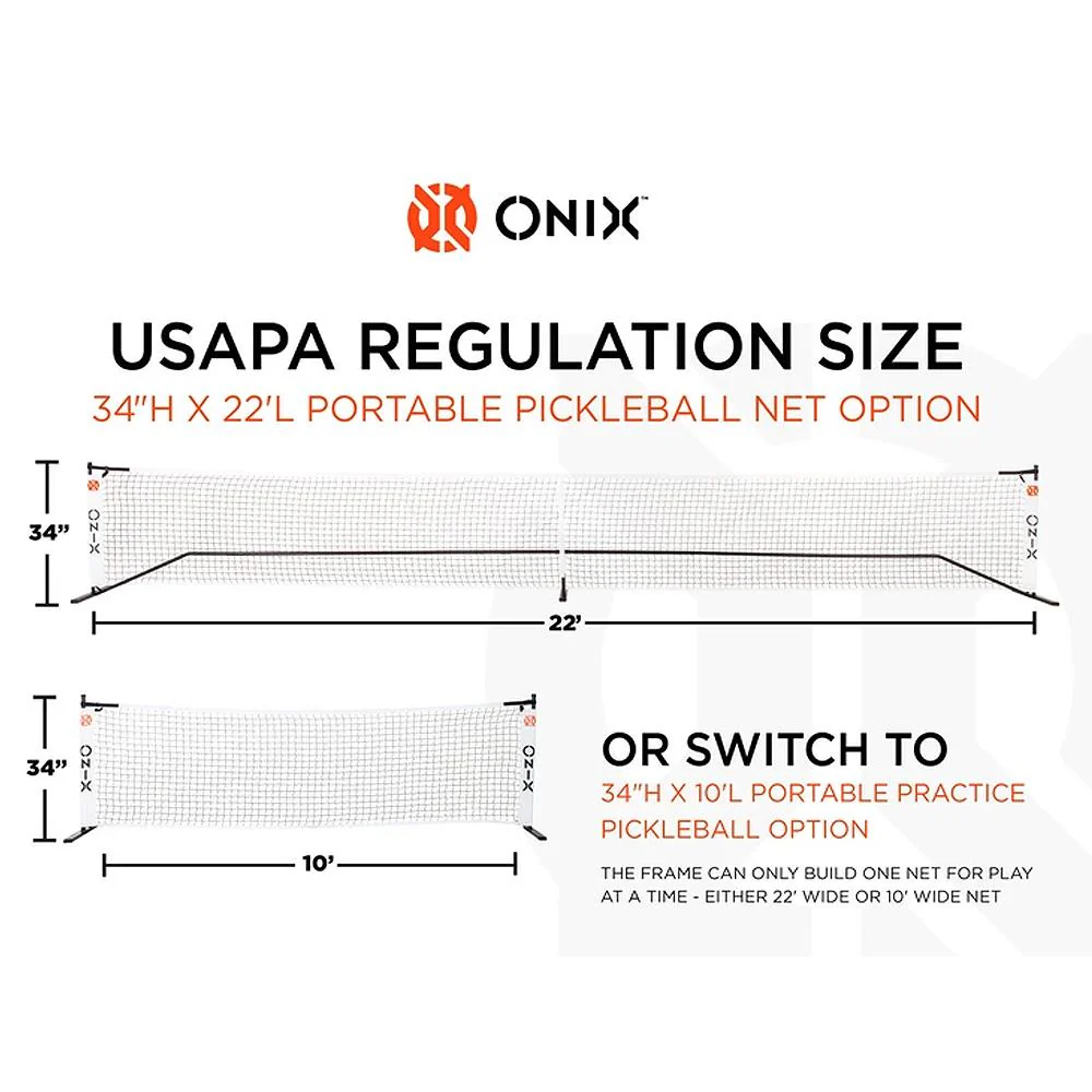 Onix Portable Pickleball Net - Image 2