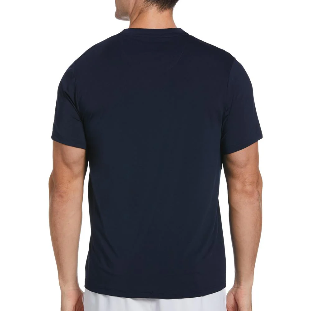 Penguin Men's Performance Solid Tee - Black Iris - Image 3