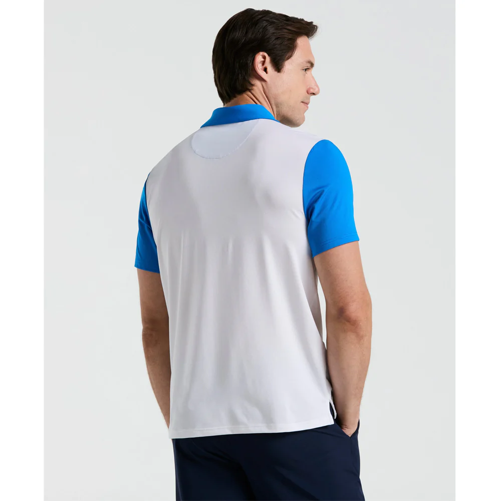 Penguin Men's Heritage Performance Blocked Polo - Bright White - Image 4