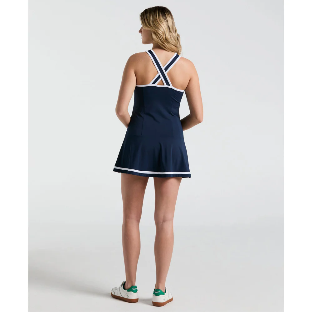 Penguin Women's Essentials Sleeveless Tennis Dress - Black Iris - Image 4