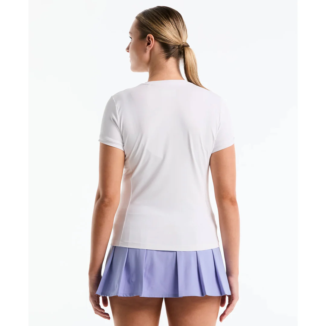 Penguin Women's Solid Performance Tee - Bright White - Image 4