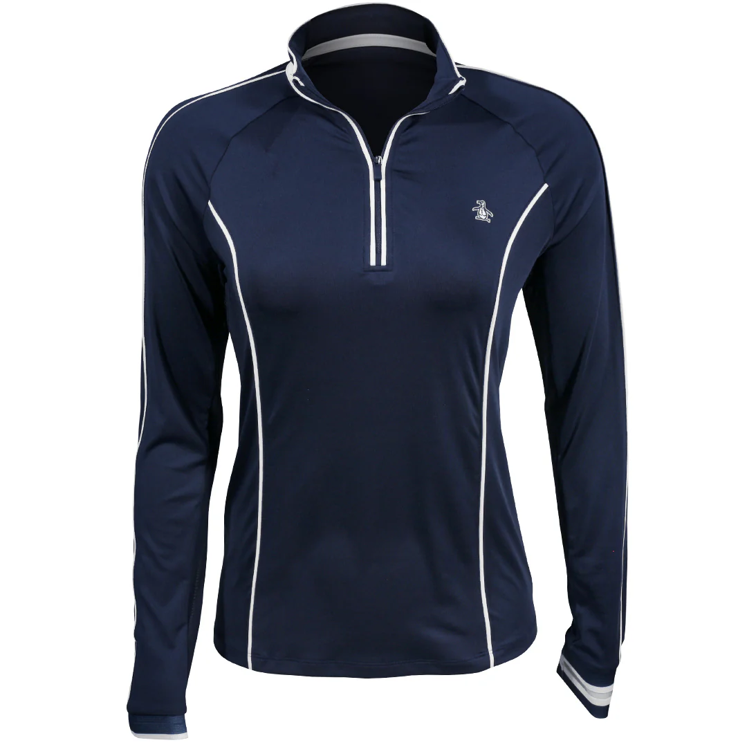 Penguin Women's Sun Protection Longsleeve - Black Iris