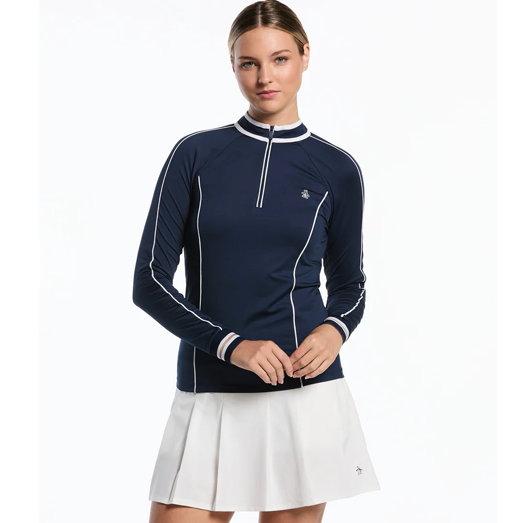 Penguin Women's Sun Protection Longsleeve - Black Iris - Image 2
