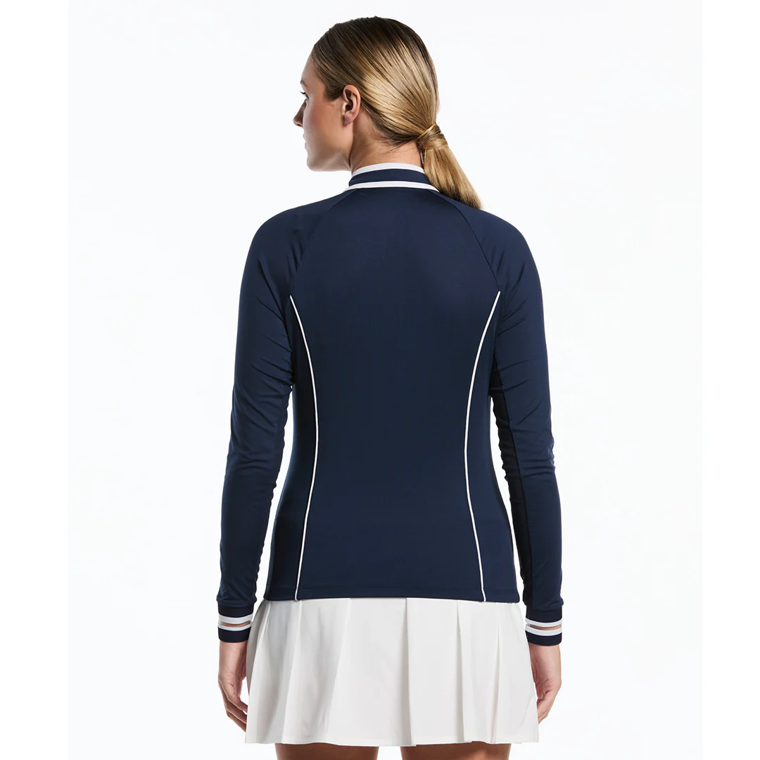 Penguin Women's Sun Protection Longsleeve - Black Iris - Image 3