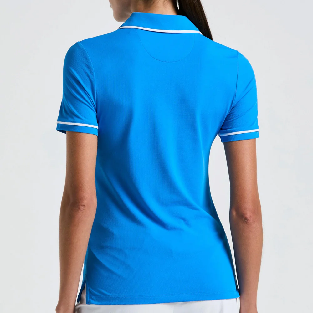 Penguin Women's Veronica Performance Polo - French Blue - Image 4