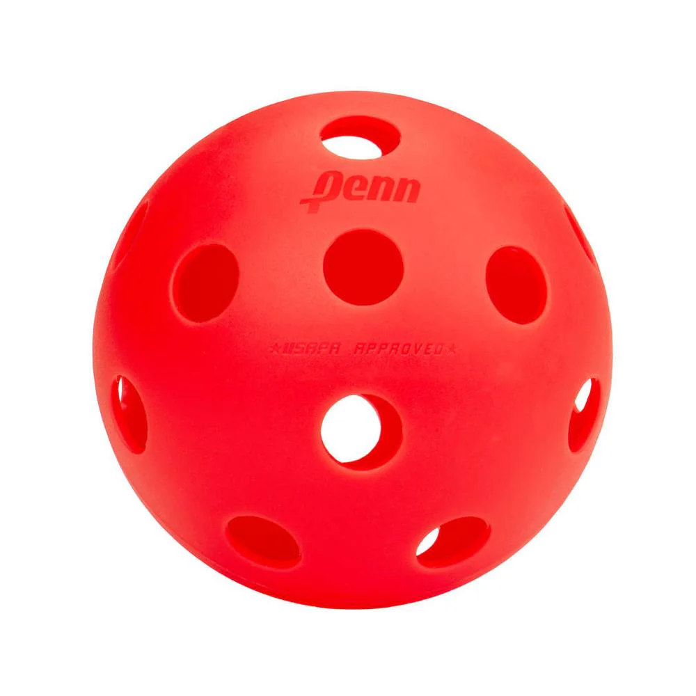 Penn 26 Indoor Pickleball 3 Pack - Red - Image 2
