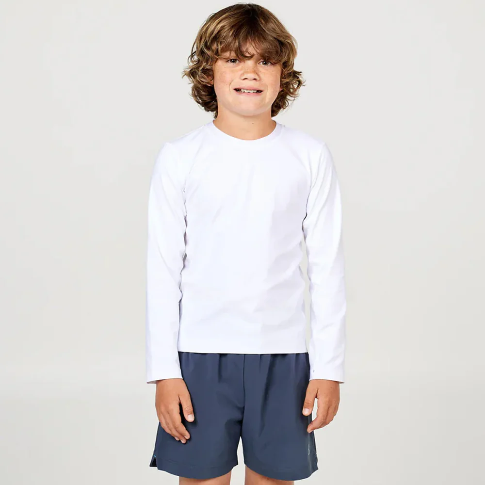Sofibella Boys Essential Longsleeve - White - Image 3