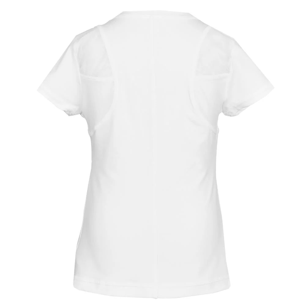Sofibella Girls Club Lux Short Sleeve Top - White - Image 2
