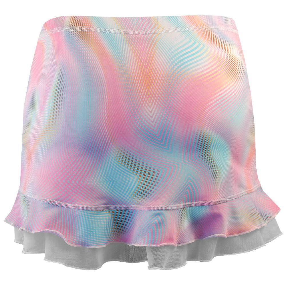 Sofibella Girls UV Colors Ruffle Skort - Active Twirl - Image 2