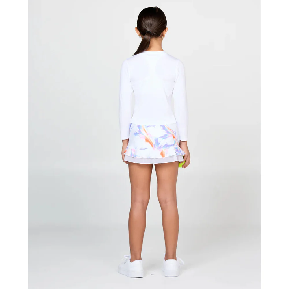 Sofibella Girls UV Colors Ruffle Skort - Magic Rays - Image 4