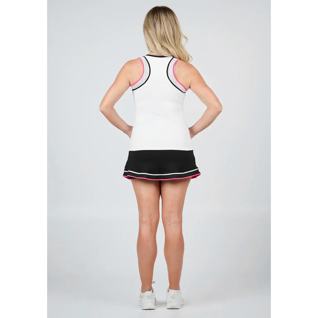 Sofibella Women's Amore Mio Racerback Tank - White - Image 4
