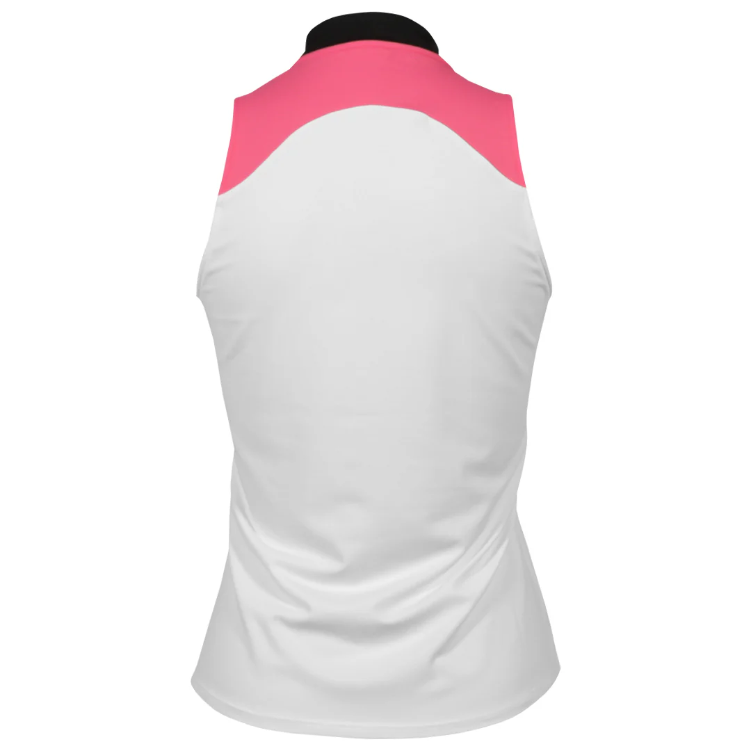 Sofibella Women's Amore Mio Zip Tank - White - Image 2