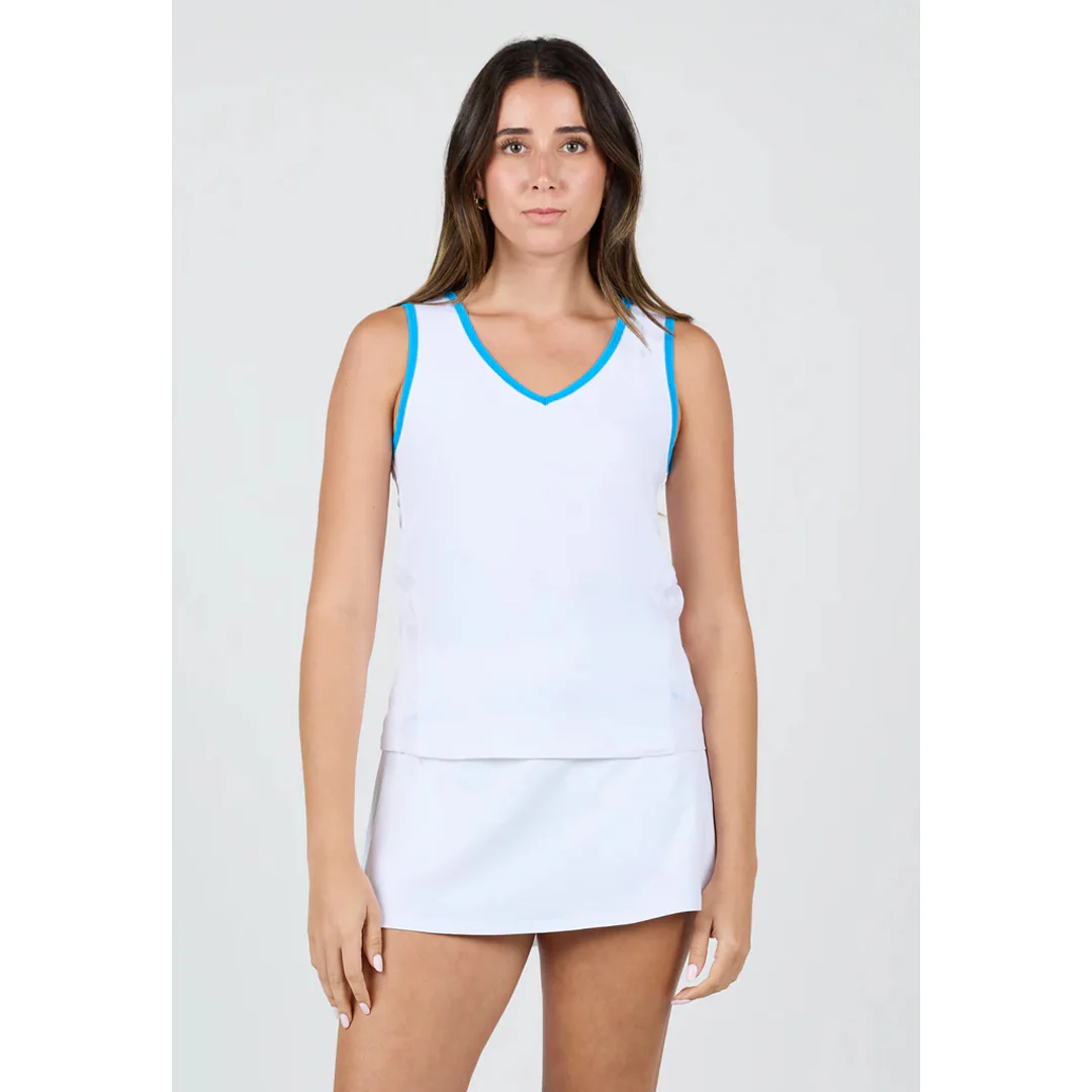 Sofibella Women's Electric Whites Rally Tank - White - Image 2