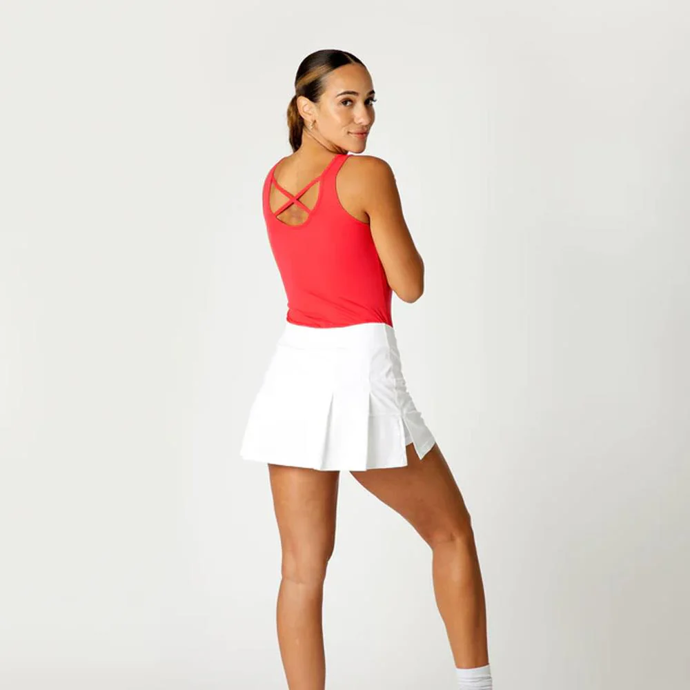 Sofibella Women's UV Colors 14" Skort - White - Image 5