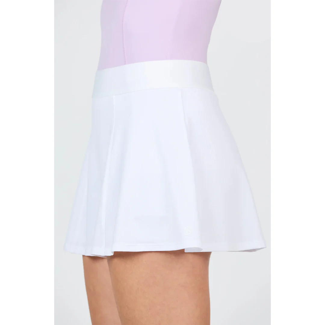 Sofibella Women's UV Colors High Waist 14" Skort - White - Image 5