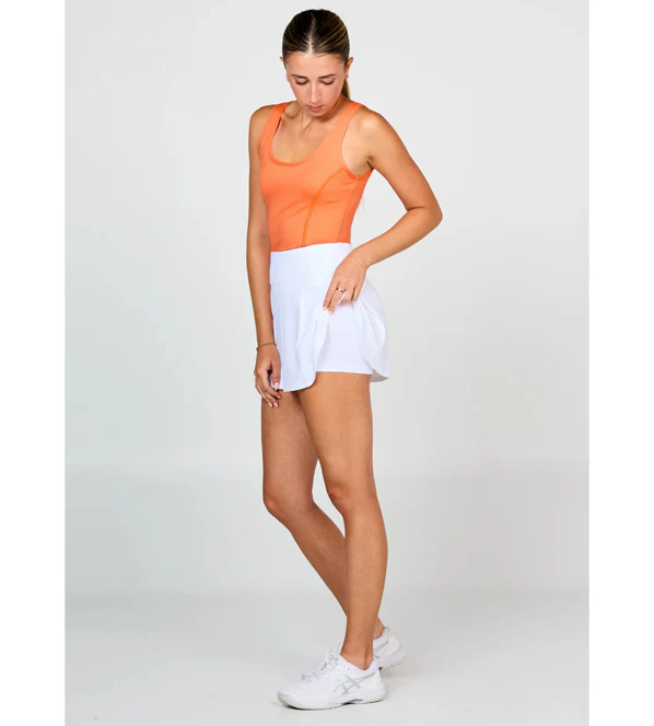 Sofibella Women's UV Staples 14" Skort - White - Image 5