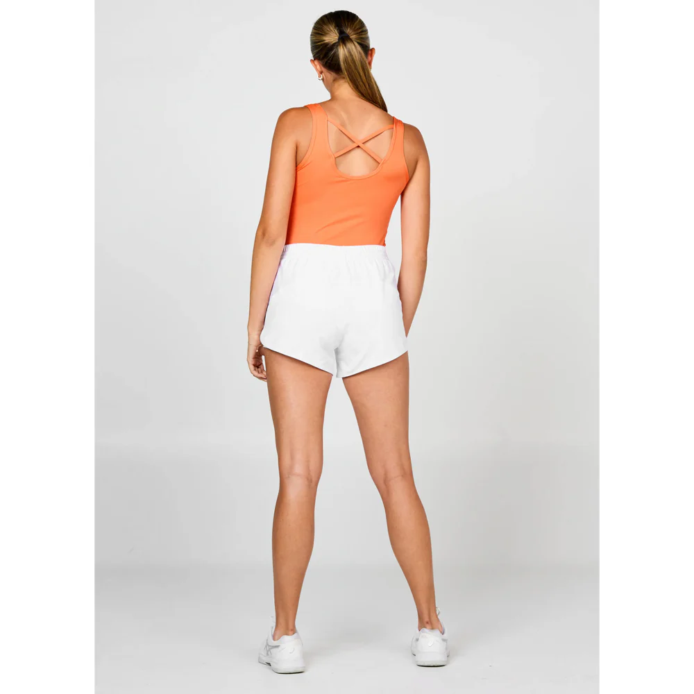 Sofibella Women's UV Staples 3.5" Inseam Short - White - Image 4