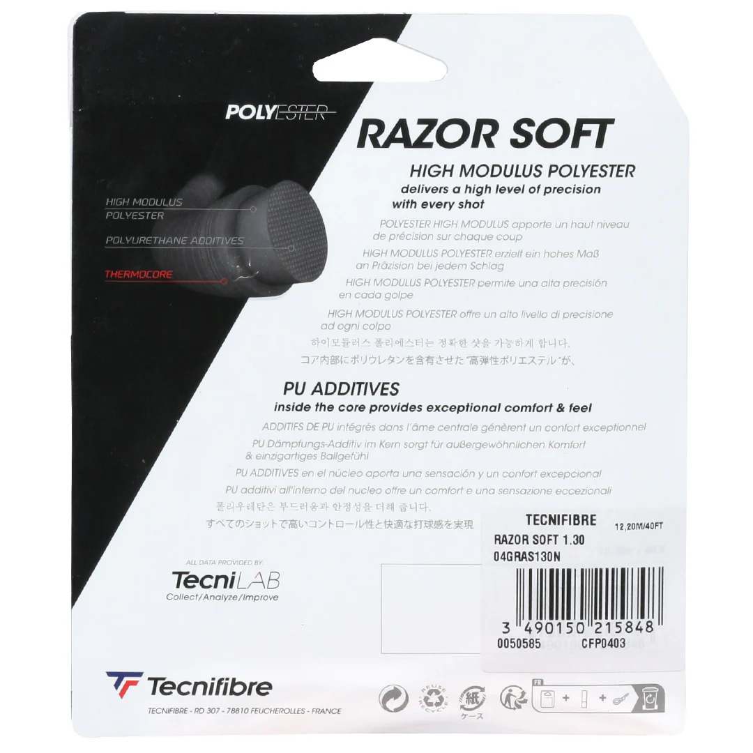 Tecnifibre Razor Code - Blue - String Set - Image 2