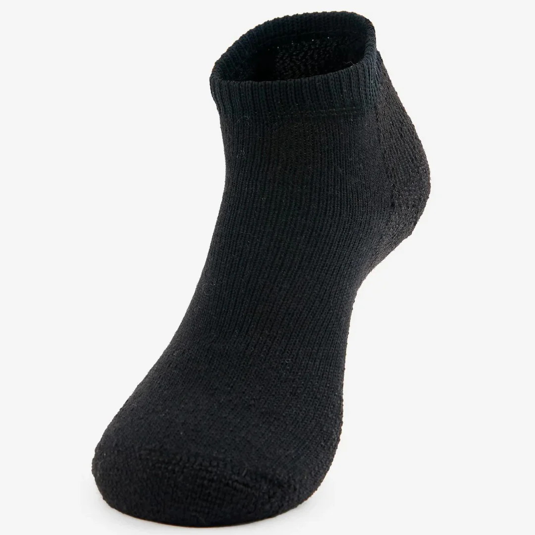 Thorlo Maximum Cushion Low-Cut TMM 13 1 Pack Socks - Black - Image 2
