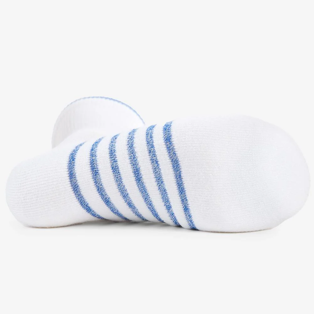 Thorlo Pickleball Light Cushion Crew Pickleball Socks - White - Image 2