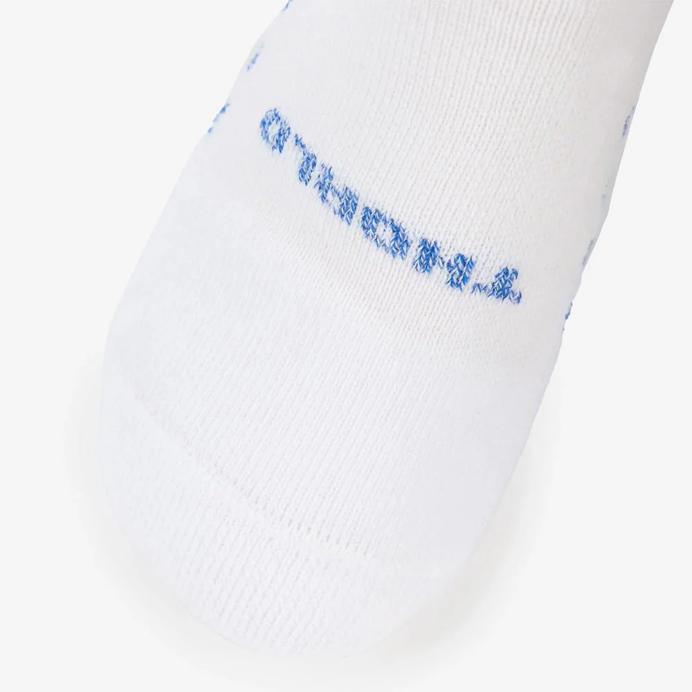 Thorlo Pickleball Light Cushion Crew Pickleball Socks - White - Image 3