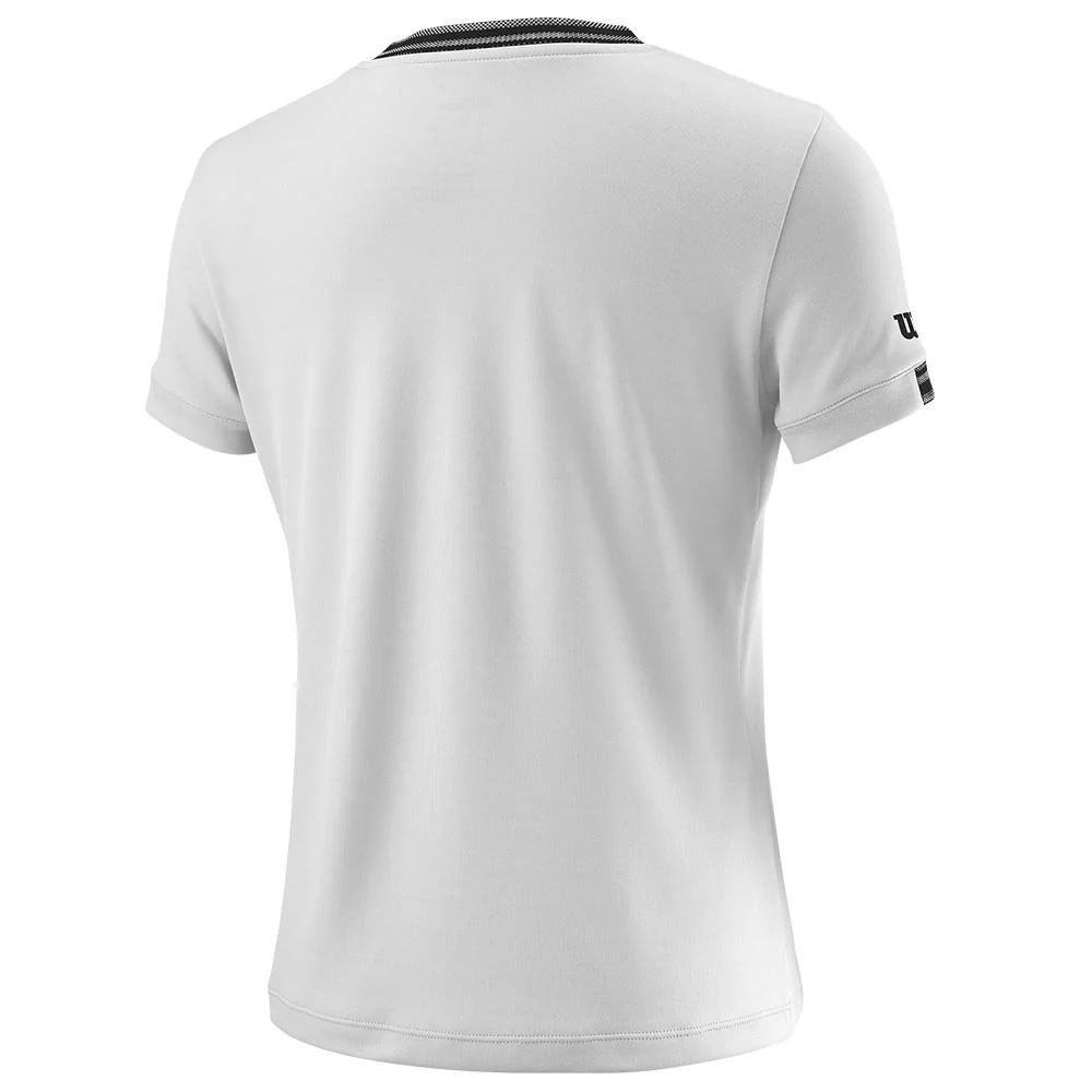 Wilson Girls Team V Neck - White - Image 2