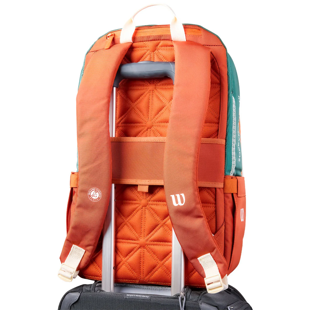 Wilson Roland Garros Tennis Backpack 2026 - Cream - Image 7