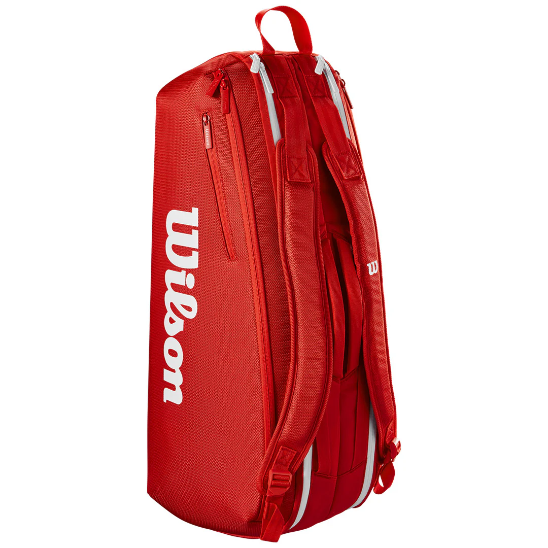 Wilson Super Tour 6 Pack 2025 - Red - Image 3