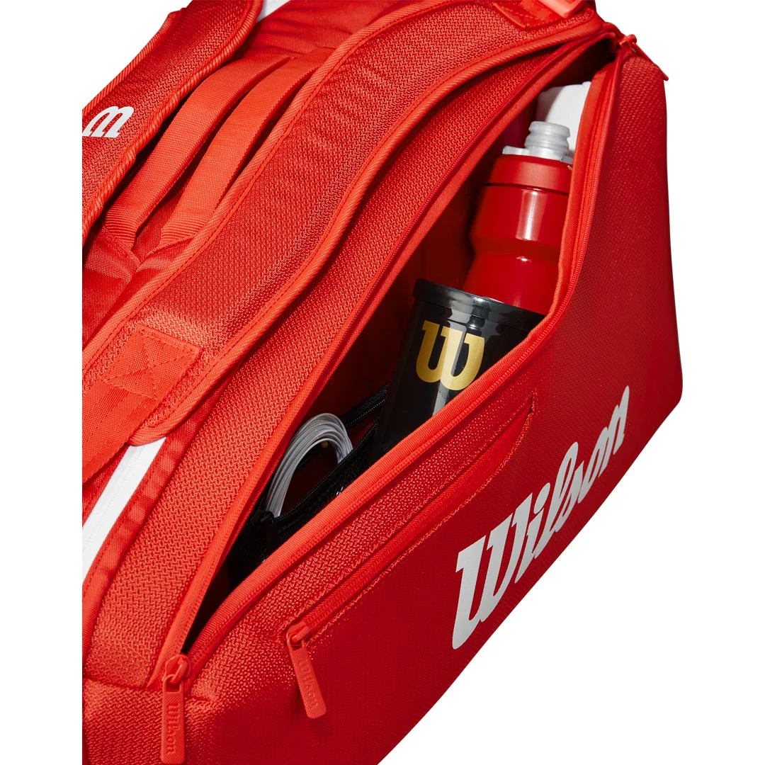 Wilson Super Tour 6 Pack 2025 - Red - Image 6
