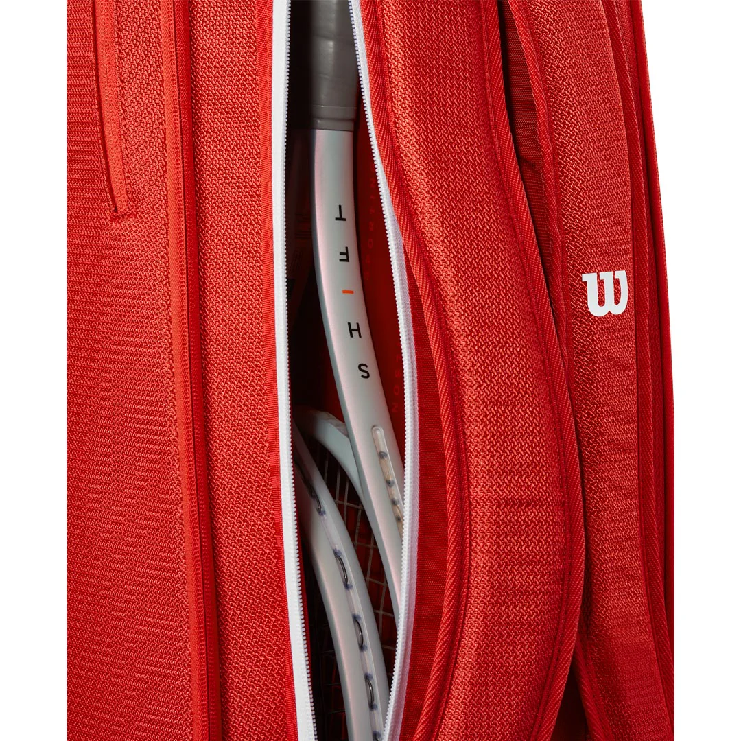 Wilson Super Tour 6 Pack 2025 - Red - Image 7