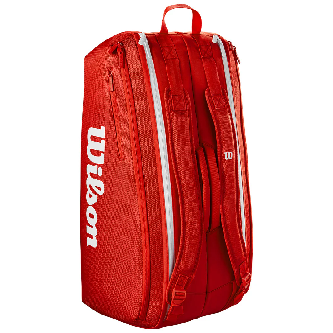 Wilson Super Tour 9 Pack 2025 - Red - Image 3