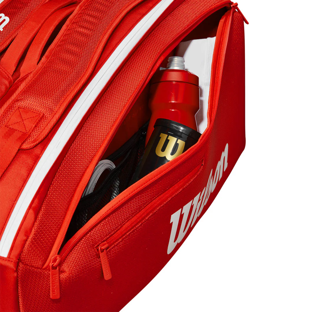 Wilson Super Tour 9 Pack 2025 - Red - Image 6