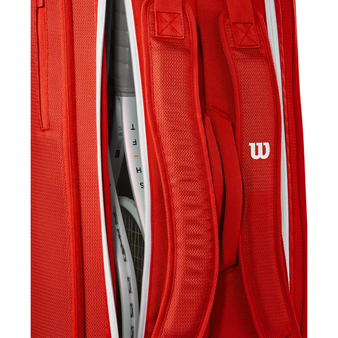 Wilson Super Tour 9 Pack 2025 - Red - Image 8