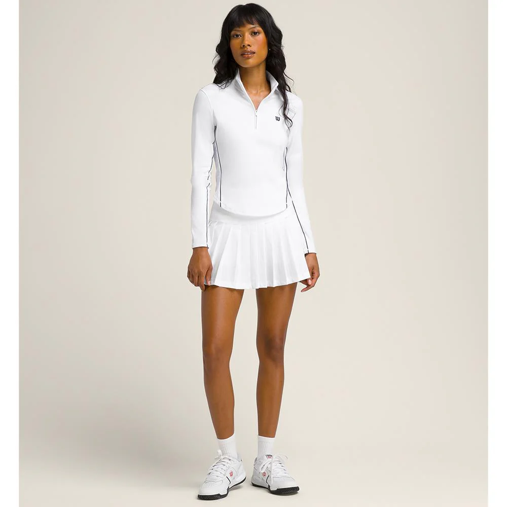Wilson Women's Midtown Tennis Skirt - Bright White - Image 2